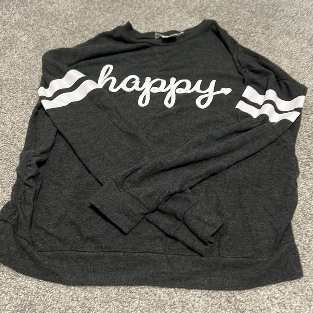 Maternity fleece shirt